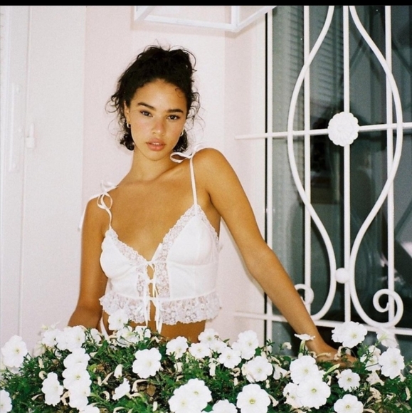 For Love & Lemons Bette Set Cami & Thong